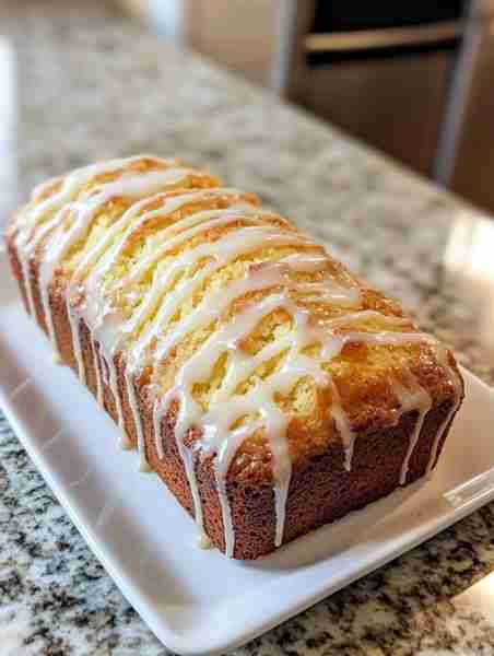 Starbucks Copycat Lemon Loaf 🍋🥄🍰 With every slice, you get the perfect combo of tart lemon, soft...