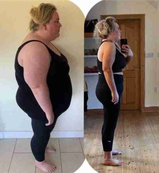 I'm sobbing like a baby in the bathroom floor. I broke my 110lbs weight loss. 🥰 I am Very Happy & e...