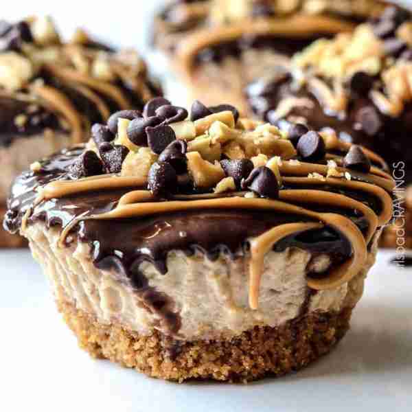 CHOCOLATE PEANUT BUTTER PIE CUPCAKES - absolutely Amazing and simple to make!! 😍 Full Recipe 👇