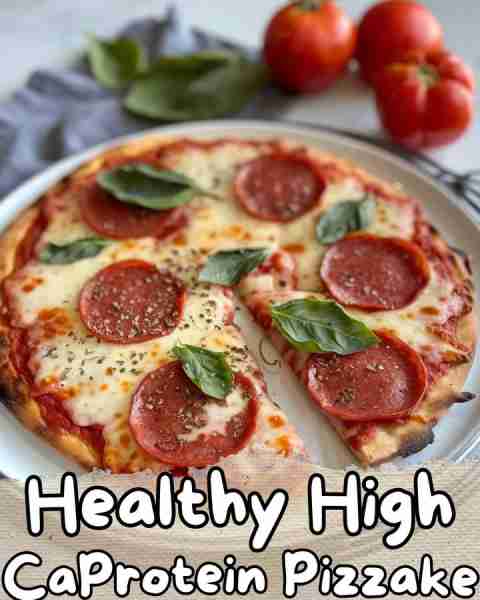 ⬇️ Healthy High Protein Pizza 😋⬇️ Are you in the mood for pizza but want to keep it nutritious? Thi...