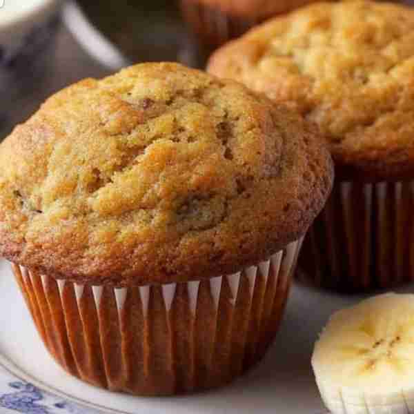 Banana Muffins Ingredients: 1 1/2 cups all-purpose flour 1 teaspoon baking soda 1/4 teaspoon salt 1/...