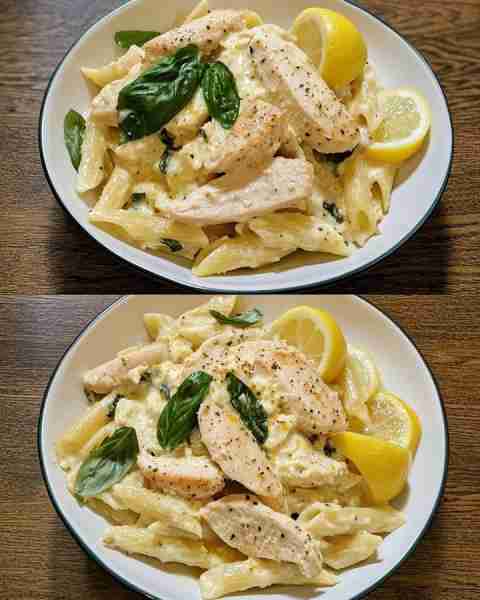 Basil Chicken with Lemon Ricotta Pasta Zesty Basil Chicken on Creamy Lemon Ricotta Pasta Ingredients...