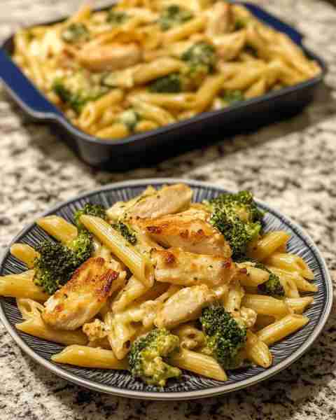 Broccoli Chicken Alfredo Penne Creamy Broccoli Chicken Alfredo Penne Pasta Ingredients: 8 oz penne p...