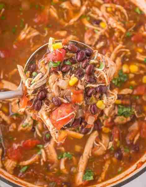 Incredible Chicken Taco Soup! 🌮🌮🌮 Get the Recipe in the Comments! ⭐ 🥄🥣 So Easy & Delicious! Th...