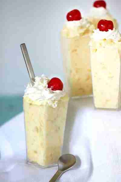 Easy Pineapple Dessert! 🍍 Comes Together with 3 Ingredients! 🥄 RECIPE BELOW!