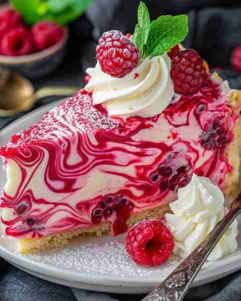 Elegant White Chocolate Raspberry Swirl Cheesecake. Ingredients: 1 1/2 cups graham cracker crumbs 1/...