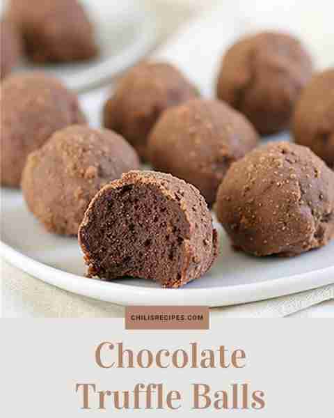 Chocolate Truffle Balls Ingredients: Heavy cream, dark chocolate, cocoa powder Method: Melt, chill,...