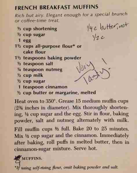 French Breakfast Muffins #yum #muffins #breakfast #brunch