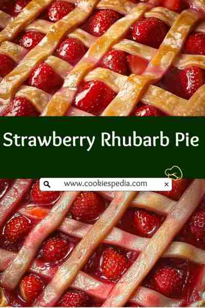 Strawberry Rhubarb Pie 🍓🥧 Ingredients: - 1 ½ cups fresh strawberries, hulled and sliced - 1 ½ cups...