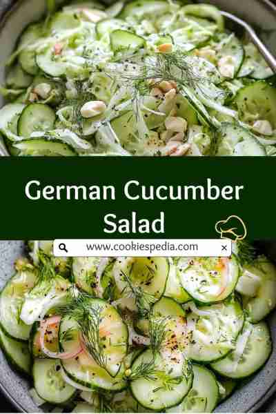 German Cucumber Salad 🥒🌿 German cucumber salad, or “gurkensalat” as it’s fondly known in Germany,...