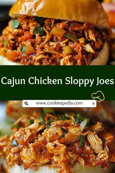 Cajun Chicken Sloppy Joes Spicy Cajun Chicken Sloppy Joe Sandwiches Ingredients: 1 lb lean ground ch...