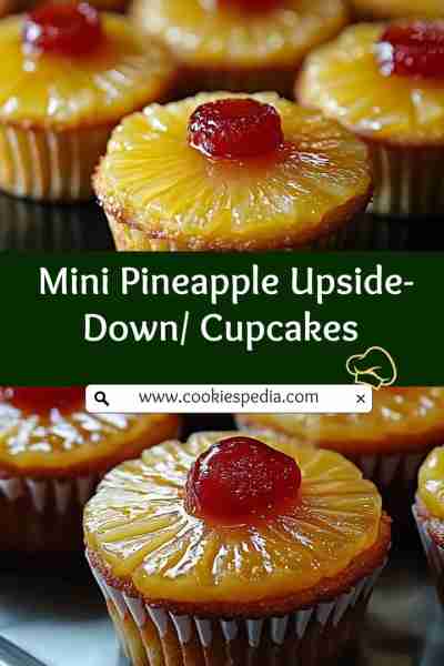 Just baked these Mini Pineapple Upside-Down/ Cupcakes and they're a hit! 🍍🧁 Ingredients: 1/4 cup b...