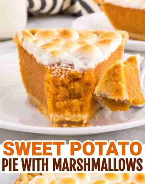 Sweet Potato Pie with Marshmallows! Recipe in the Comments
