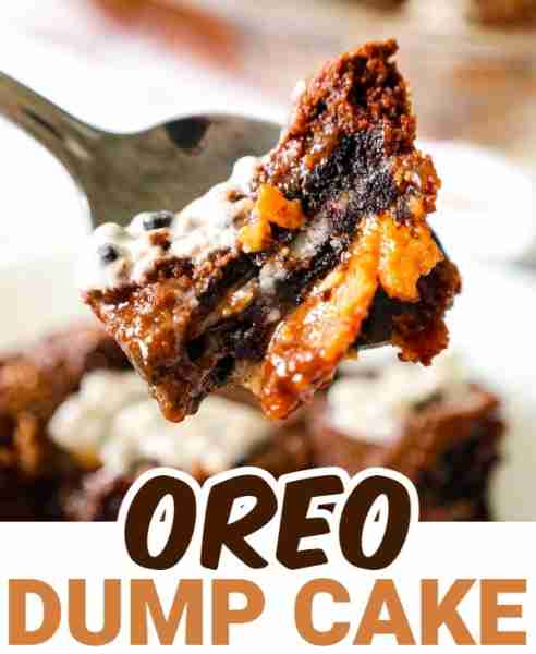 Oreo Dump Cake! Check Comments for Full Recipe Ingredients: 24 Oreo cookies 14 oz sweetened condense...