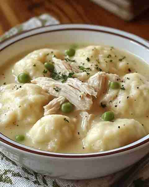 Easy Chicken and Dumplings Ingredients For the Chicken & Broth: 4 cups cooked chicken or turkey, cho...