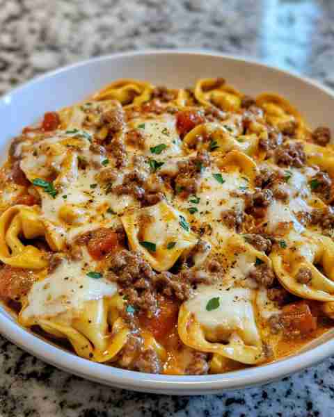Made this Velveeta Beef and Spicy Tortellini Pasta last night, and it was a hit! The cheesy Velveeta...