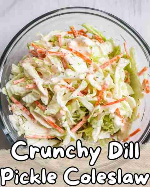 ⬇️ Crunchy Dill Pickle Coleslaw 😋⬇️ Hey there, food enthusiasts! If you’re hunting for a crispy and...