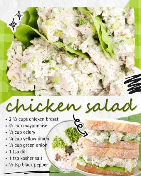 🥗✨ A bowl of CHICKEN SALAD so good, you’ll want to have it for every meal! Make it today—you won’t...