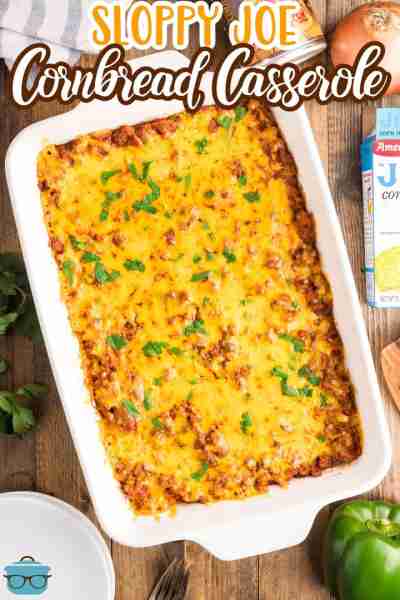 ⭐⭐⭐ NEW RECIPE - SLOPPY JOE CORNBREAD CASSEROLE ⭐⭐⭐ Sloppy Joe Cornbread Casserole combines sa...
