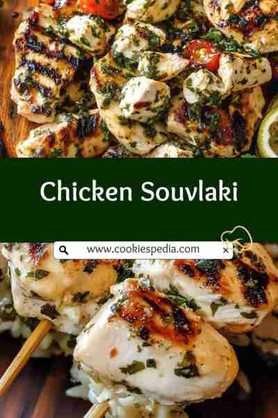 Chicken Souvlaki 🍢 Experience the flavors of Greece with this delicious Chicken Souvlaki recipe. Te...