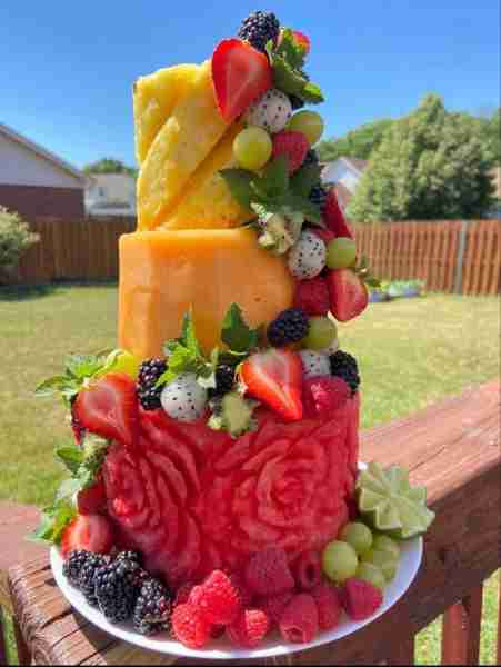 Beautiful and healthier dessert! spotted on Pinterest.