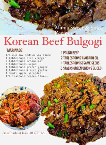 Best Juicy & Savory Beef Bulgogi 💗 This homemade recipe for Korean style Beef #bulgogi tastes bette...
