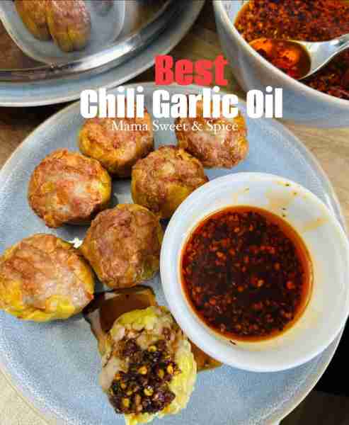 3-Ingredient Chili Garlic Oil -Salt-free So easy Chili Garlic Oil recipe for you to try at home! Plu...