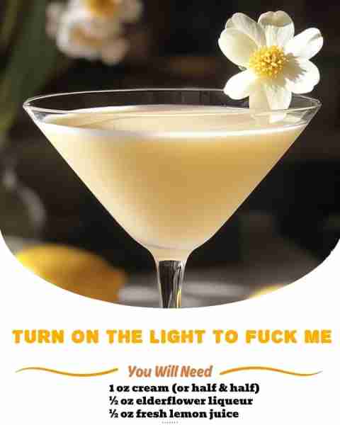 TURN ON THE LIGHT TO FU*CK ME 🌼🍋 | "A delicate, floral blend of vanilla, lemon, and elderflower—pe...