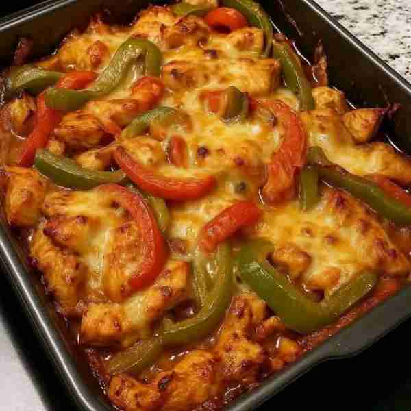 ✅️ Cheesy Tex-Mex Chicken Bake 👉Ingredients: ◾️2 large boneless, skinless chicken breasts (slice...