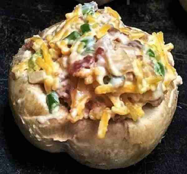 Stuffed Mushroom Bacon Bombs! Using the very best ingredients! 🧀 Yum! RECIPE BELOW!