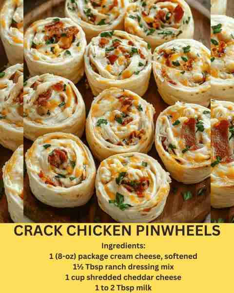 "I brought these Crack Chicken Pinwheels to a potluck, and they disappeared in 10 minutes. Everyone...