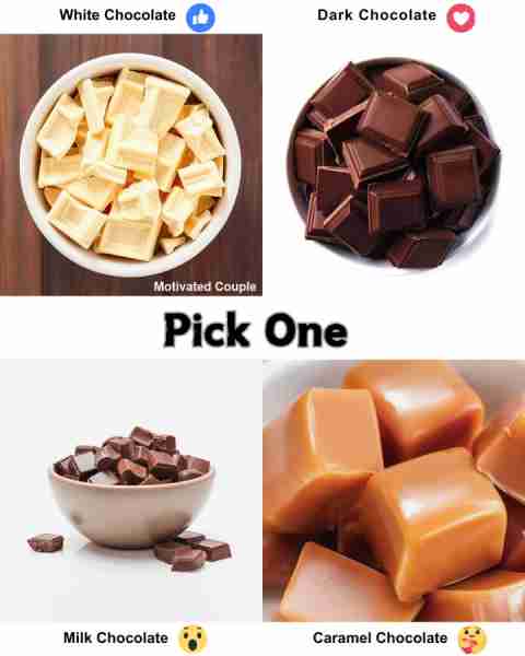 Milk Chocolate 🍫 White Chocolate 🍫 White chocolate is made from cocoa butter, sugar, and milk soli...
