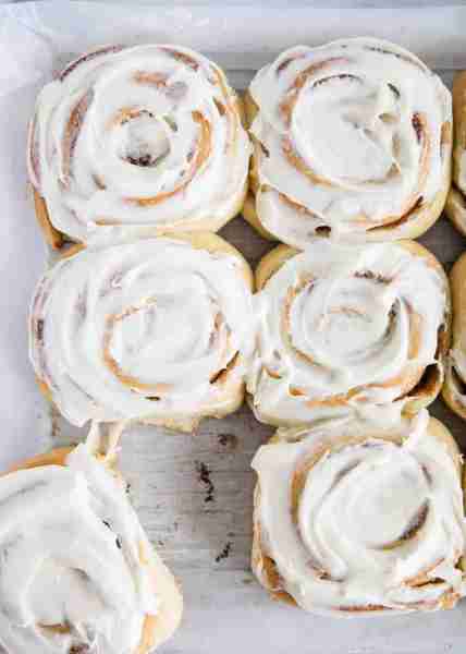 Link: https://www.iheartnaptime.net/overnight-cinnamon-rolls/ The BEST Cinnamon Rolls