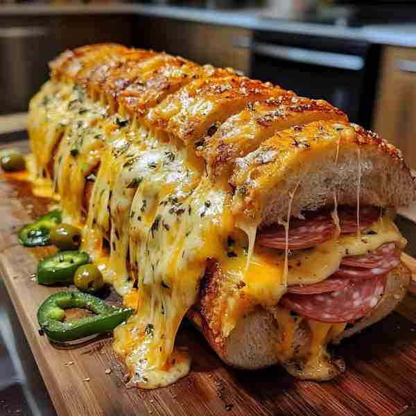 Oh yes — now that’s a bold and cheesy creation. Here’s a full-blown, flavor-packed recipe for a Gian...