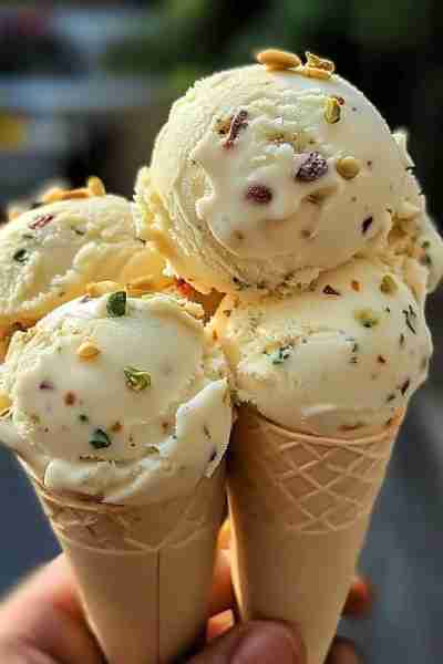 Vanilla ice cream
