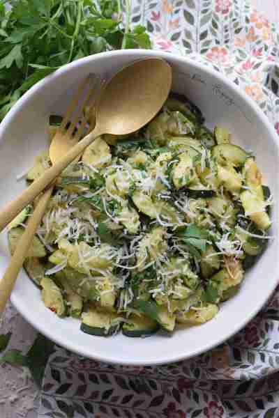 You can’t beat a quick and tasty side dish. This Parmesan Topped Zucchini is prepped quick and then...