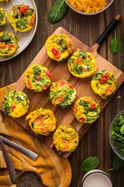 These Breakfast Egg Muffins are KETO, LOW-CARB, HIGH-PROTEIN, and GLUTEN-FREE.