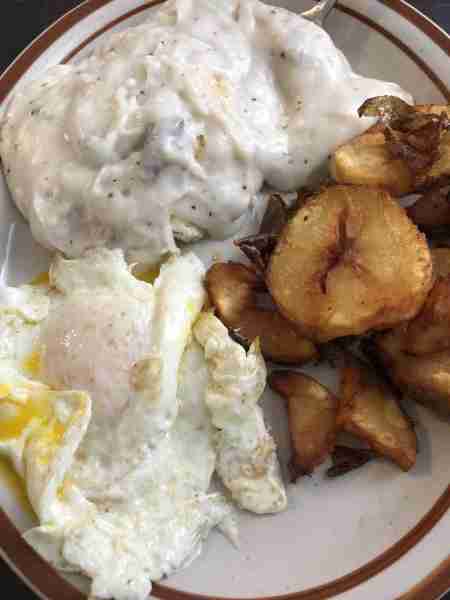 Great breakfast then off to hike our beautiful Appalachian mountains! Maybe a little trout fishing....