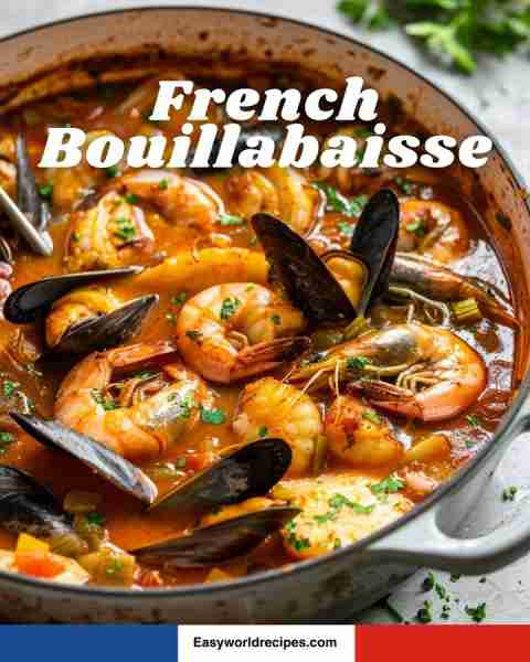 French Bouillabaisse 🦐 Seafood stew with saffron & herbs 🇫🇷🦐🍲 recipe in the сo.м.м.e.n.t.s 👇