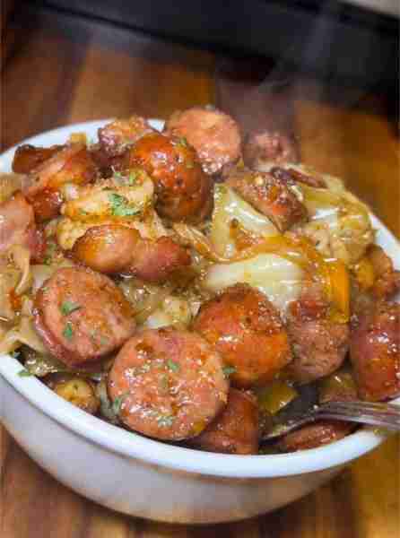 Made Cajun Chicken and Sausage Gumbo ! I love this quick & easy recipe and it’s a treat for Beginner...