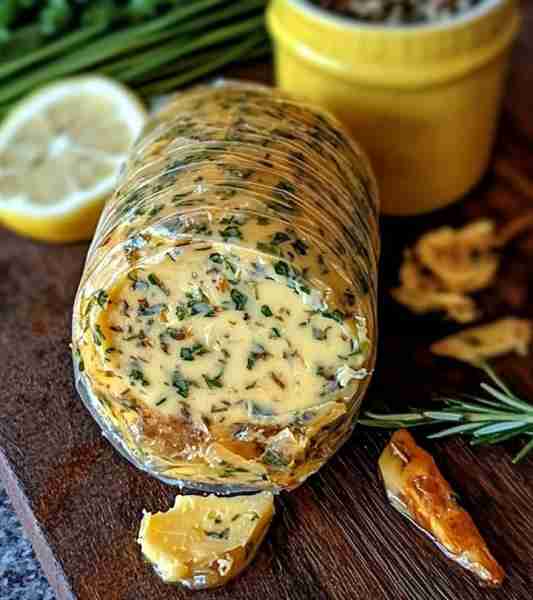 Cowboy Butter 🥩🧈💥 You Will Need: 1 cup softened butter 2 tbsp chopped parsley 1 tbsp chives...