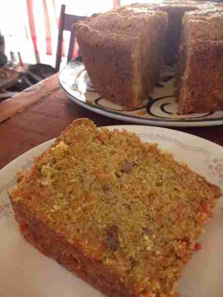 Since it's Grandparents Day, I give you a recipe that my grandmother made. It is the only Carrot Cak...