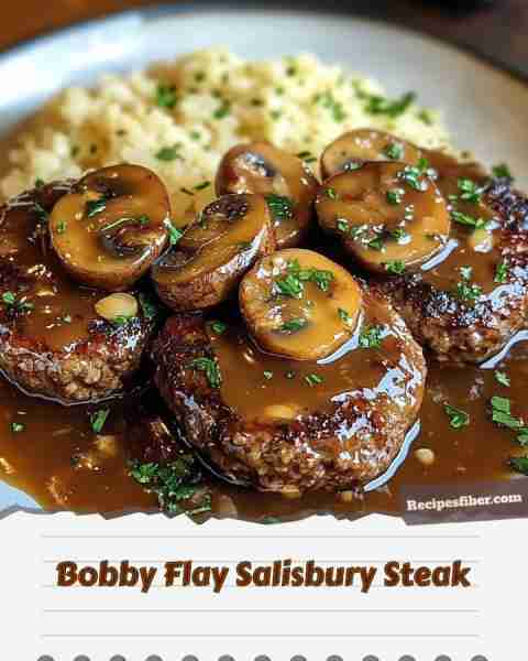 Bobby Flay Salisbury Steak 🍽️ Delicious and hearty dish perfect for a cozy dinner! 📋 Ingredients...