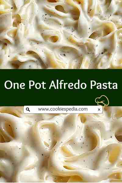 One Pot Alfredo Pasta 🍝🧄 This One Pot Alfredo Pasta is a quick and creamy dish that combines the r...