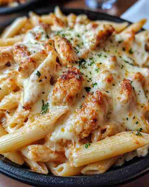 VELVEETA CAJUN CHICKEN PENNE SKILLET Ingredients: 2 boneless, skinless chicken breasts, diced 12 oz...