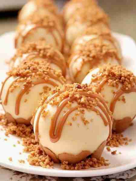 NO-BAKE PUMPKIN CHEESECAKE BALLS Ingredients For the Filling: 1 cup pumpkin purée (not pumpkin pie f...