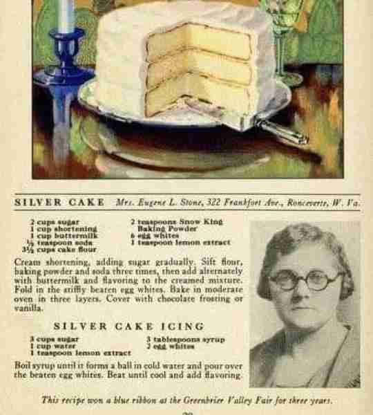***3 Time Blue Ribbon Winner - Silver Cake With Silver Cake Icing #delicious #yum #cake#cakes #bakin...