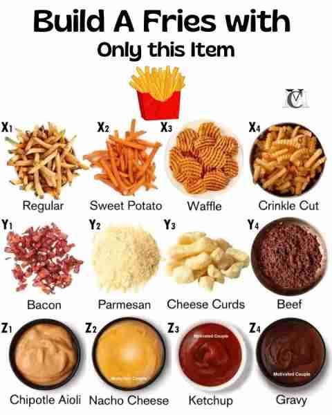 Regular Fries (X1) 🥔 Crispy and golden, regular fries are the ultimate classic choice. Their slende...