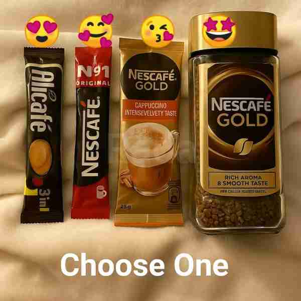 Choose your favourite coffee ☕☕, Comments below 👇👇⬇️