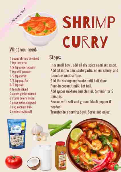 Delicious Shrimp Curry